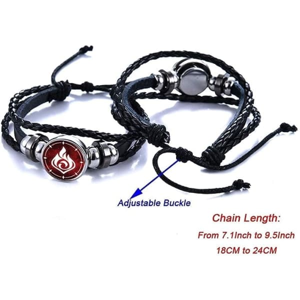 IC Justerbart Genshin Impact Armband, Anime Luminous Armband