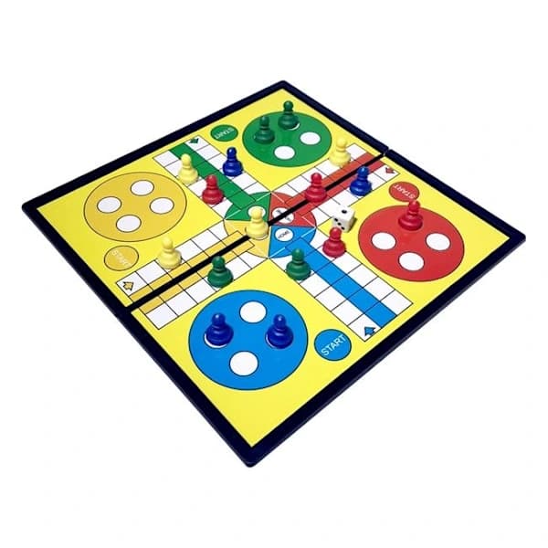 Magnetisk Ludo-spil til selskab
