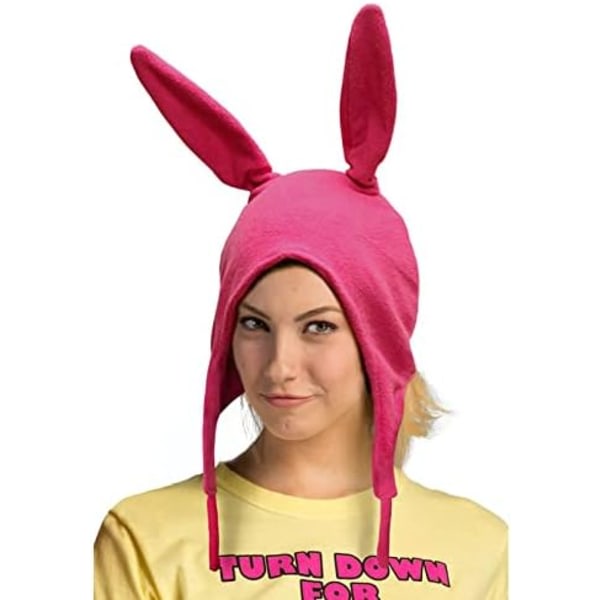 IC Bunny Ears har Vuxen storlek rosa cosplay mössa Officiell *