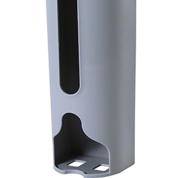IC Plastposeholder, Dispenser til køkkenaffaldsposer, vægmonteret grå