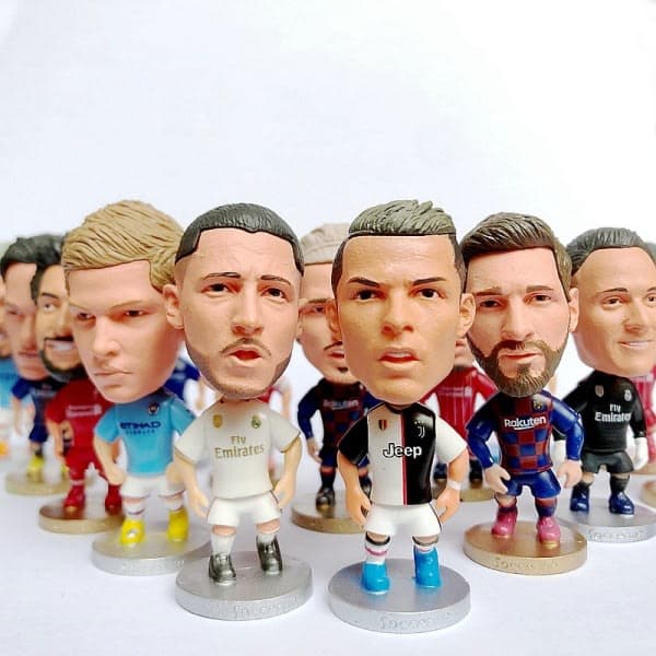 Fodboldfan Bobblehead Real Madrid Cairo Levan Model Müller Bayern Müller Bayern