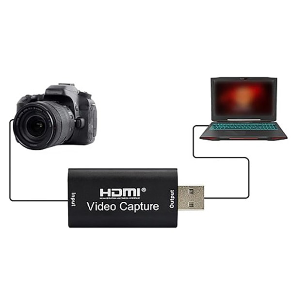 4K Videonäytönkaappauslaite USB 3.0 HDMI-yhteensopiva Grabber-tallennin