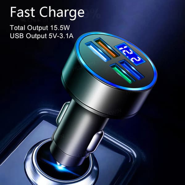 USB Billader 3.1A PD Hurtigopladning til telefon