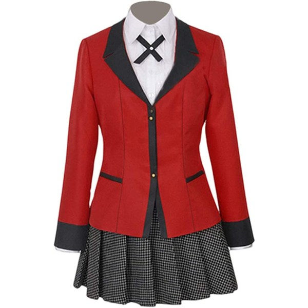 IC Anime Yumeko Jabami Cosplay-kostume til kvinder JK Sai zy