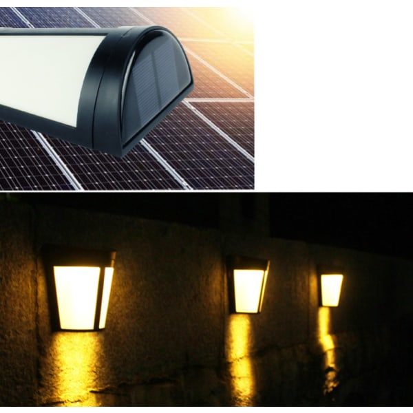IC Solcellelys, Solenergi Lys i Europæisk Stil (Varmt Lys)