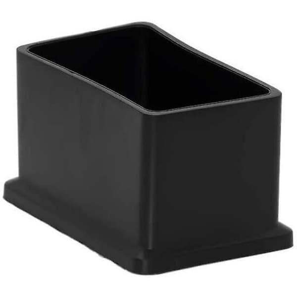 Förpackning med 8 rektangulära PVC-stolsbensskydd som inte lämnar märken, 30 mm x 50 mm (1-3/16\" X 2\")