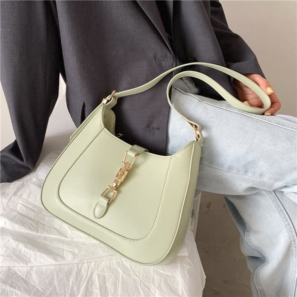 IC Högkvalitativa handväskor Designer axelväskor i läder Crossbody för kvinnor Mode underarm Ny