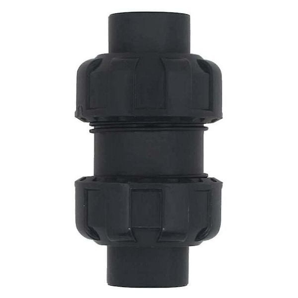 Kulbackventil 20 25 32 40 50 63mm poolbackventil envägsventil anti-återflöde pvc ventil envägsventil (Innerdiameter 32mm)