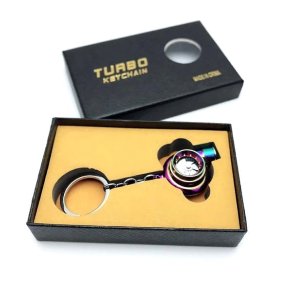 Bil turbo nøkkelring metall eativ IC