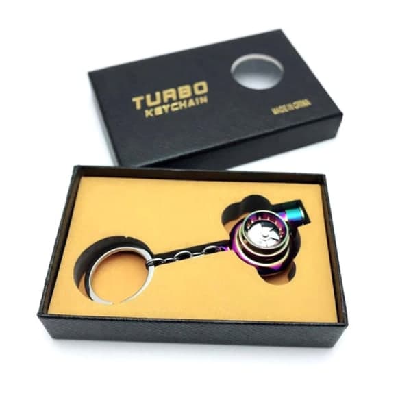Bil Turbo Nyckelring Metall Eativ IC