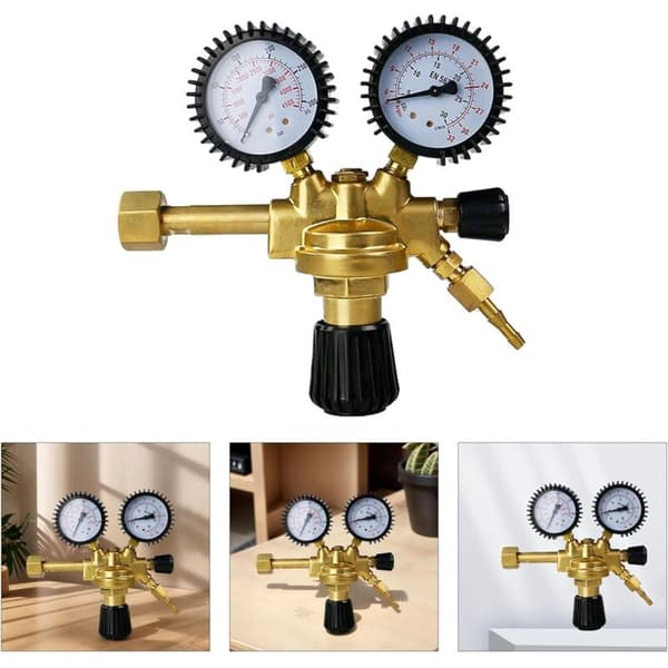 Argon Metter Dioxid Dioxid Trycksvetsreducerare W21.8 Tryckgänga