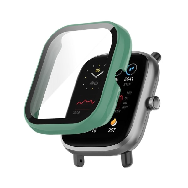 Kotelo+Kalvo PC karkaistu lasi Amazfit GTS 2 mini dark green