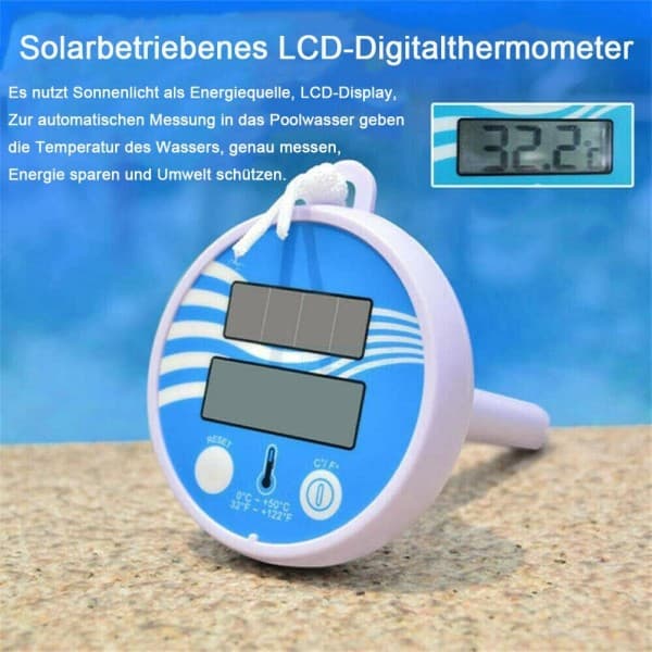IC Digital radiobassengetermometer Digital solbassengetermometer