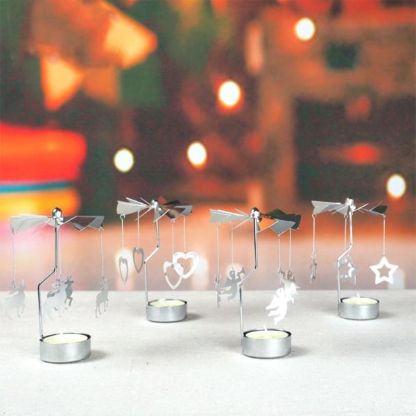 IC Julsnurrande ljusstake ljushållare for bröllopsevenemang Angel