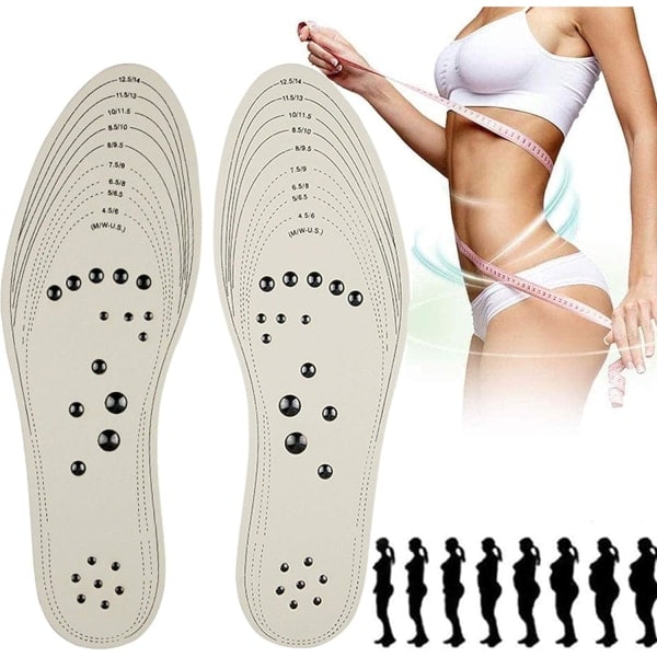 IC Massage Magneettiset sisäpohjalliset, Laihduttavat akupistepainepohjalliset, Ortopediset sisäpohjalliset, Magneettiterapia
