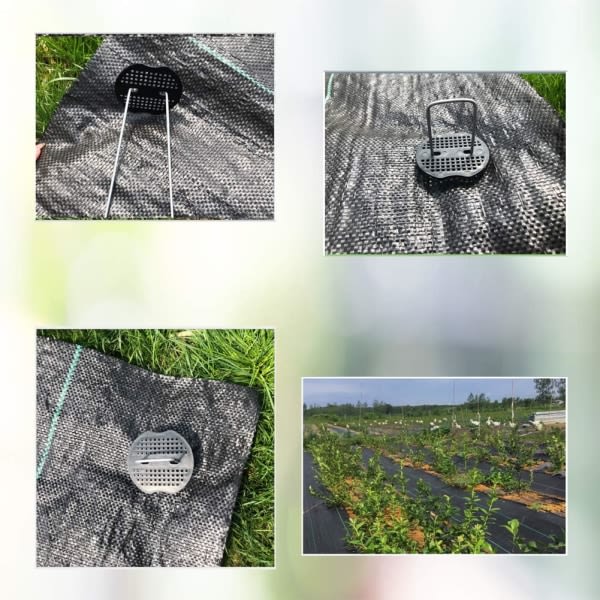 IC Distanser, staketpålar för ogräsrensning av tyg på gårdar, bevattningsslangar, cover, konstgräs och tält