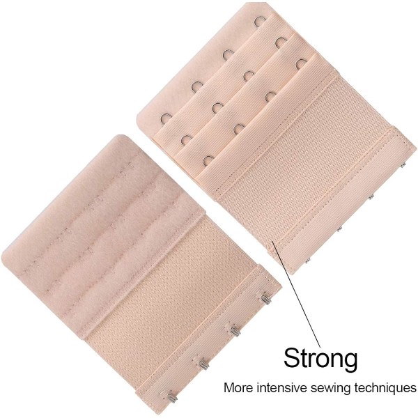 BH-stroppforlenger, Elastiske BH-forlengere, Hudfarge