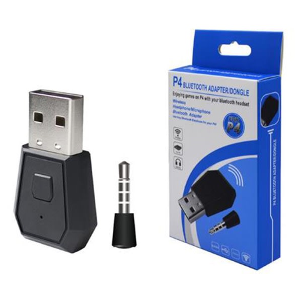 USB-adapter Bluetooth-sender for PS4 Bluetooth 4.0-hodetelefoner