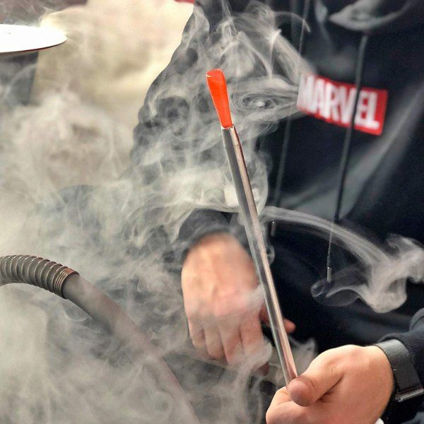 IC 100 stk engangs BPA-frie plastmunstykker Vannpipe slange munntilbehør