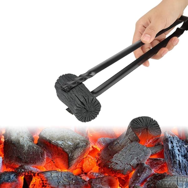 Kulltang - metall - kullpinsett - multifunksjonell - Grilltang - rustfritt - stål - lang - grill