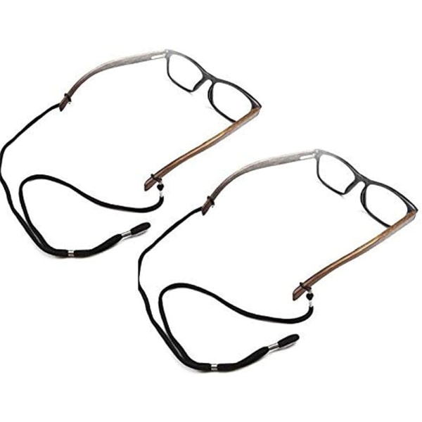 IC 12 dele glasögonhållarremmar Sladd, solglasögonremsjustering for män kvinder, sportglasögonhållarkedjor.