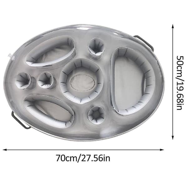 PVC Vand Oppustelig Pool Madbakke Oppustelig Perforeret Drikkeholder