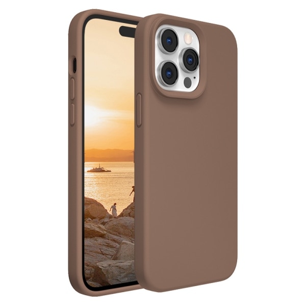 Nestemäinen silikonikuori iPhone-sarja iphone14 plus
