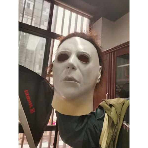 Halloween 2023 ny månsken panik dödar Mike Meyer Myers skräck latex mask huvudöverdrag snowflake
