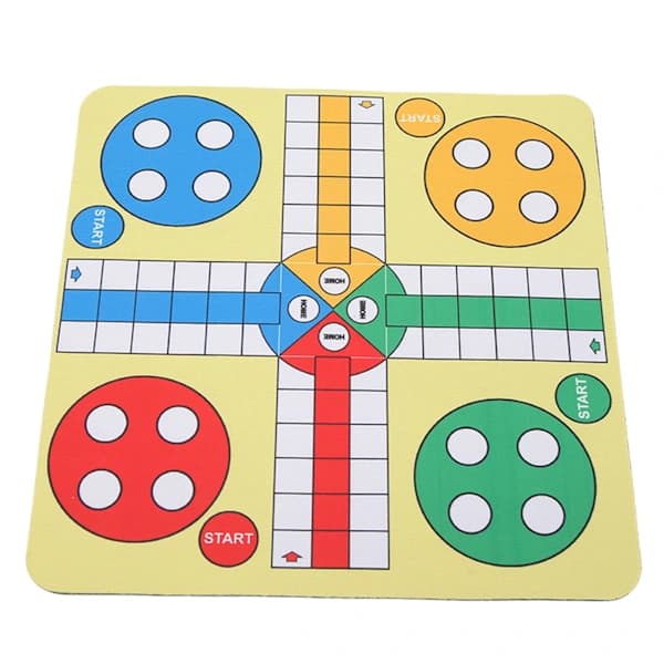 Foldable Leather Chess Board Compact Washable Mouse Pad Family Travel Board Game