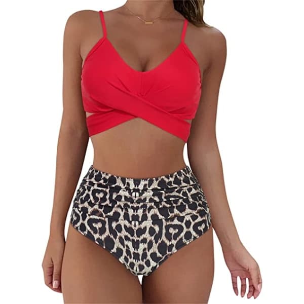 IC NOE Wrap Bikinisett Push Up Høy Midje 2 deler M