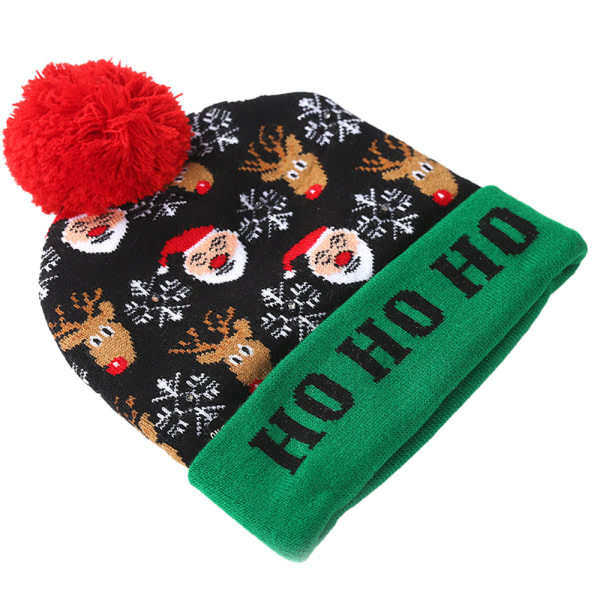 IC Light Up Christmas Hat Christmas Beanie Hat