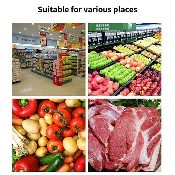 IC Carry-Out Plastpose - Hvid T-shirtpose Innovativ Åndbar p XL