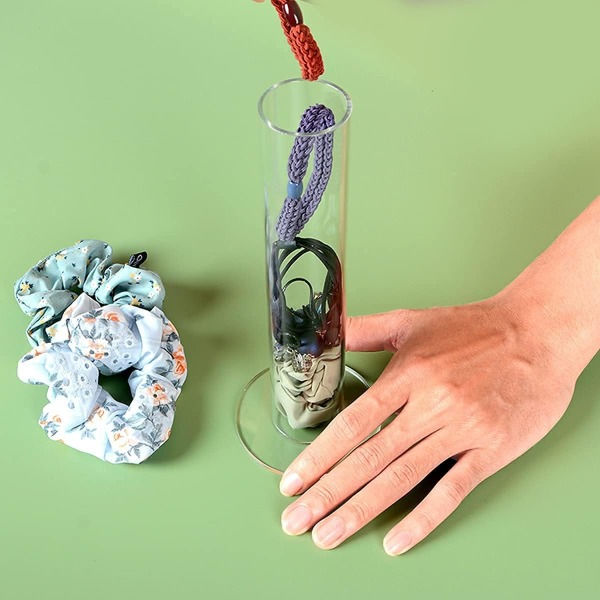 IC 2-delt Akryl Scrunchie Holder Organizer? Hårbånd Display
