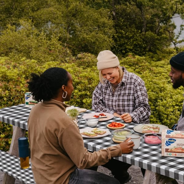 IC Utomhus picknickdukar med bänköverdrag - vattentät/elastisk/lätt anpassningsbar till camping/dukar/uteplats/trädgård-(svart och vitt 3-delat set)