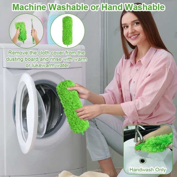 Duster - Microfiber - Telescopic - Feather Duster - Cobweb - Reusable - 250 - cm - Dust Wiper - Corner Broom