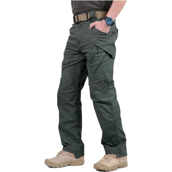 IC Assault Tactical Pants för män Lättviktsbyxor i bomull utomhus militära stridslastbyxor