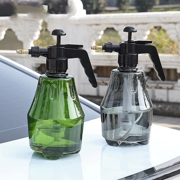 IC 1,5L Handsprayflaska Manuell Luftpump Trädgårdsspray Mörkgrå 1500ml