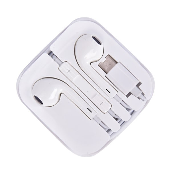 IC USB-C Typ-C Hörlurar In-Ear med Mikrofon