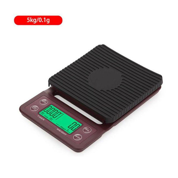 IC Drip Kahvivaa'a Elektroninen Digitaalinen Keittiövaa'a RUSKEA 5KG Brown 5kg 0.1g