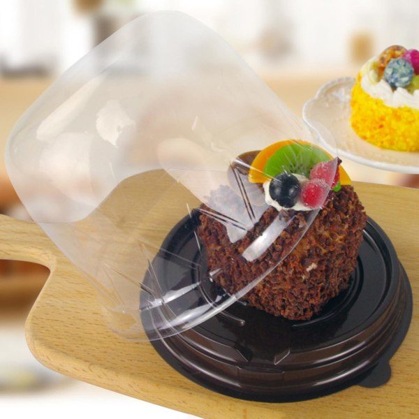 IC NOE 50-pak Mooncake Box DIY Klar Kuppelbeholder