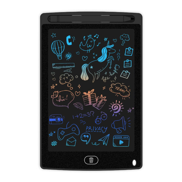 IC LCD håndskriftstavle lcd lys energi lille sort tavle børns smart graffiti