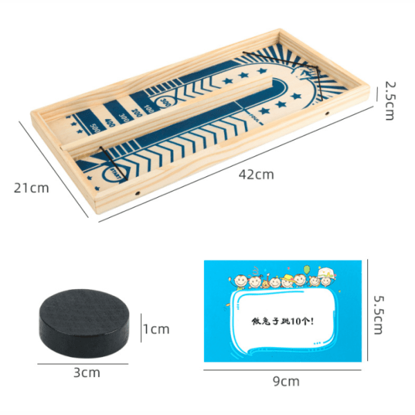 Hurtig Sling Puck Spill, Bord Desktop Battle Ishockey Spill