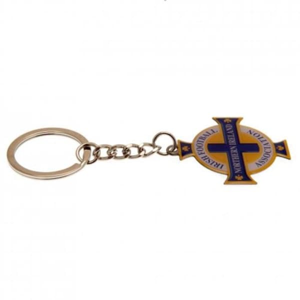 Nordirland FA Nøkkelring One Size Gul/Blå Yellow/Blue One Size IC