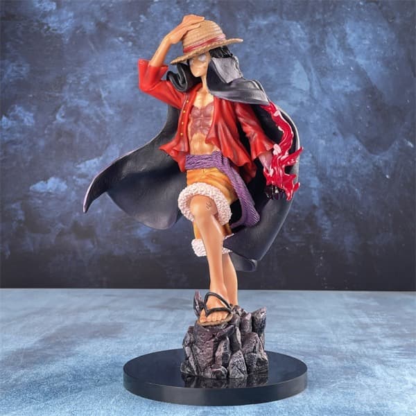 One Piece Fire Keisere Monkey D Luffy LX MAX PVC Statue Figur Onesize Onesize