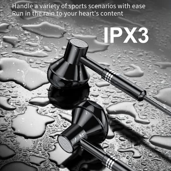 USB-C In-Ear Headphones with Wired DAC Black black