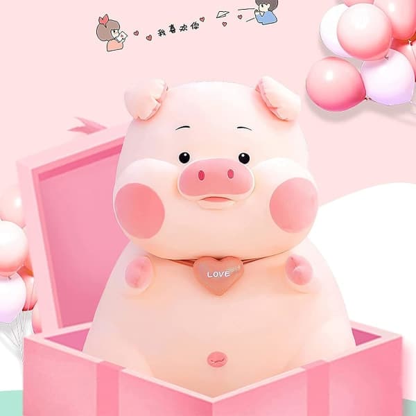 IC Pehmeä Pehmolelu Porsaankudde Lapsille 12,6 tuumaa Kawaii Soft