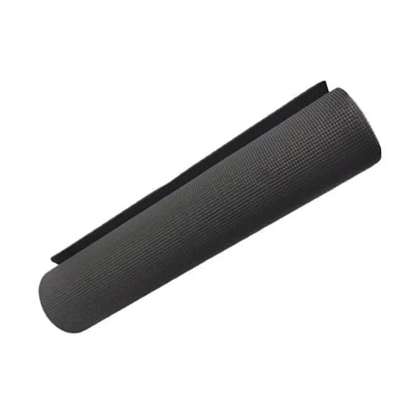 Yogamåtte / yogamåtte - Træningsmåtte - 6mm - 173cm * 61cm Sort Sort Svart