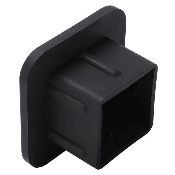 Rubber Tow Hitch Cover, Universal Black Flexible Hose Plug for Vehicles 0.1 0.1