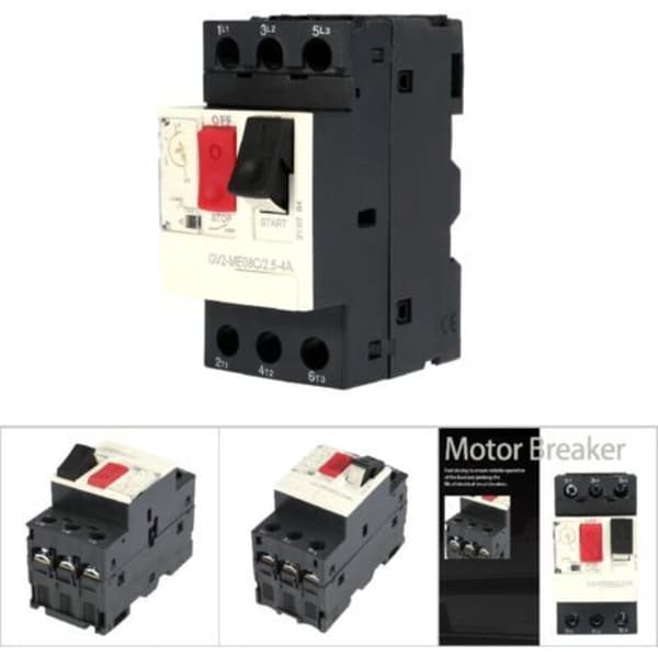 Motorvernbryter GV2-ME08C Motorvernbryter 2.5 4A