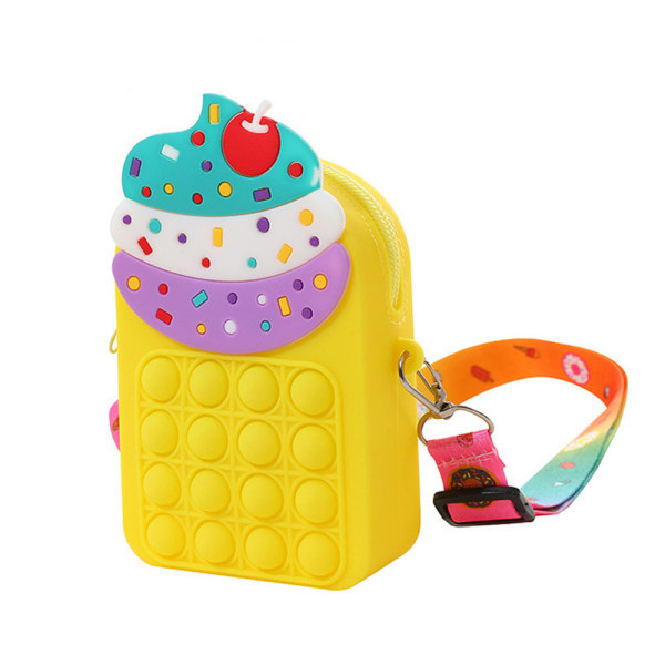IC Födelsedagspresent för flickor Toddler Flickleksaker Pop-väska Väska-stil 4